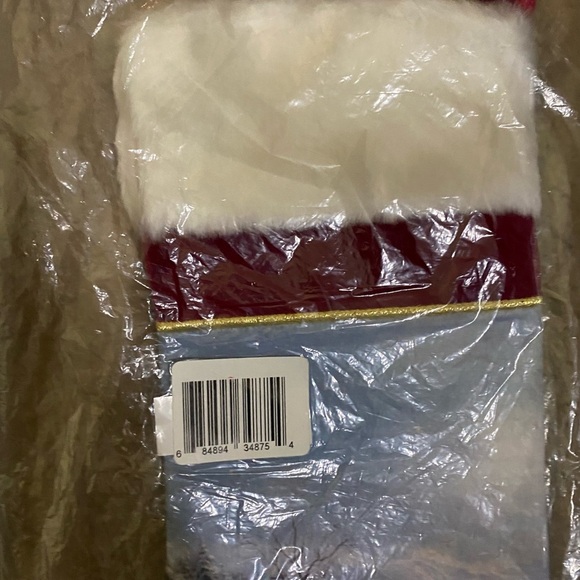 Vintage Thomas Kinkade Set Of 2 Silent Night and A Christmas Welcome Stockings - Picture 4 of 14